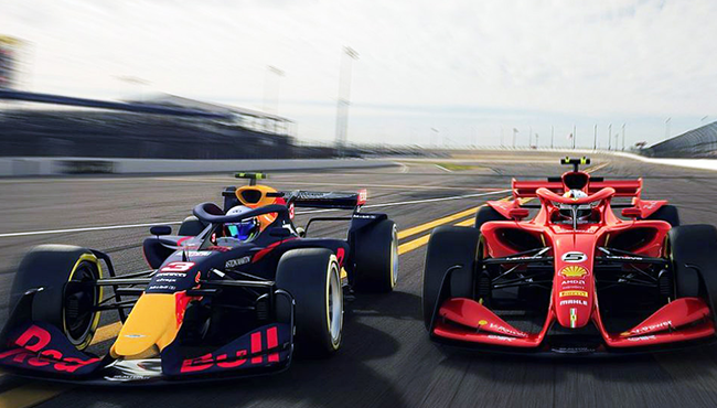 Formule 1 racing