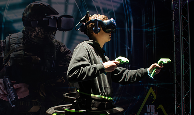 Virtual Reality gaming in Purmerend