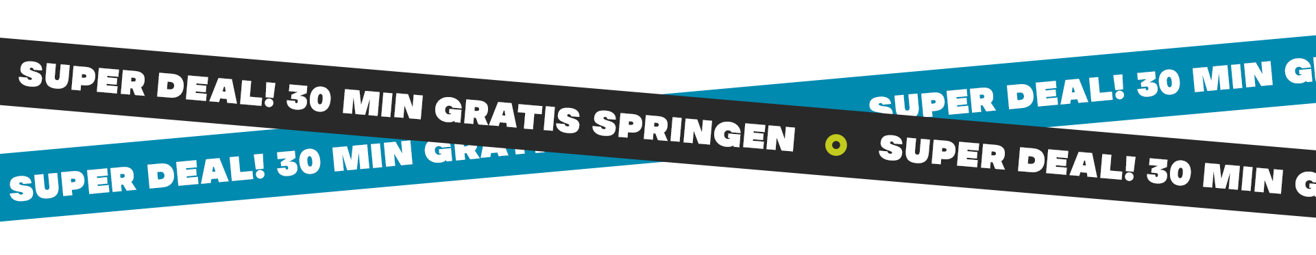 super deal, gratis 30 minuten trampoline springen